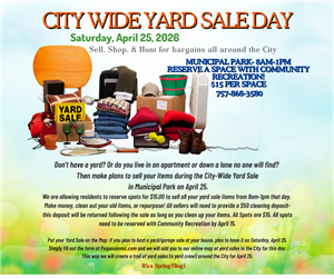 Yard Sale in the Park Event