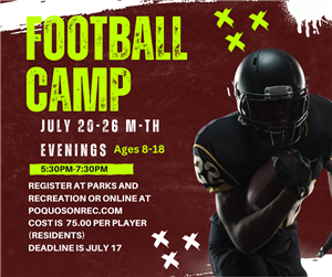 Football Camp July 20-26